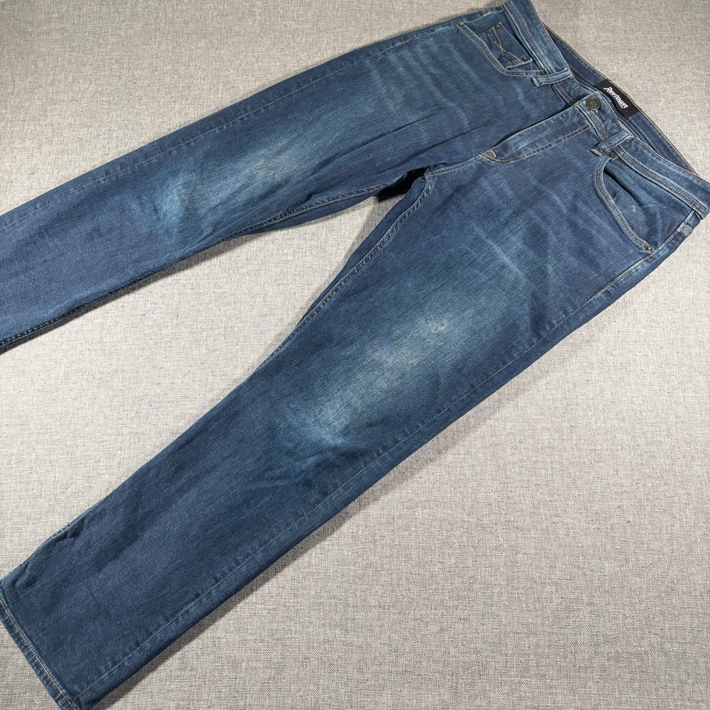 Revtown‎ Jeans Mens 36x30 Dark Wash Sharp Fit Stretch Denim Pants